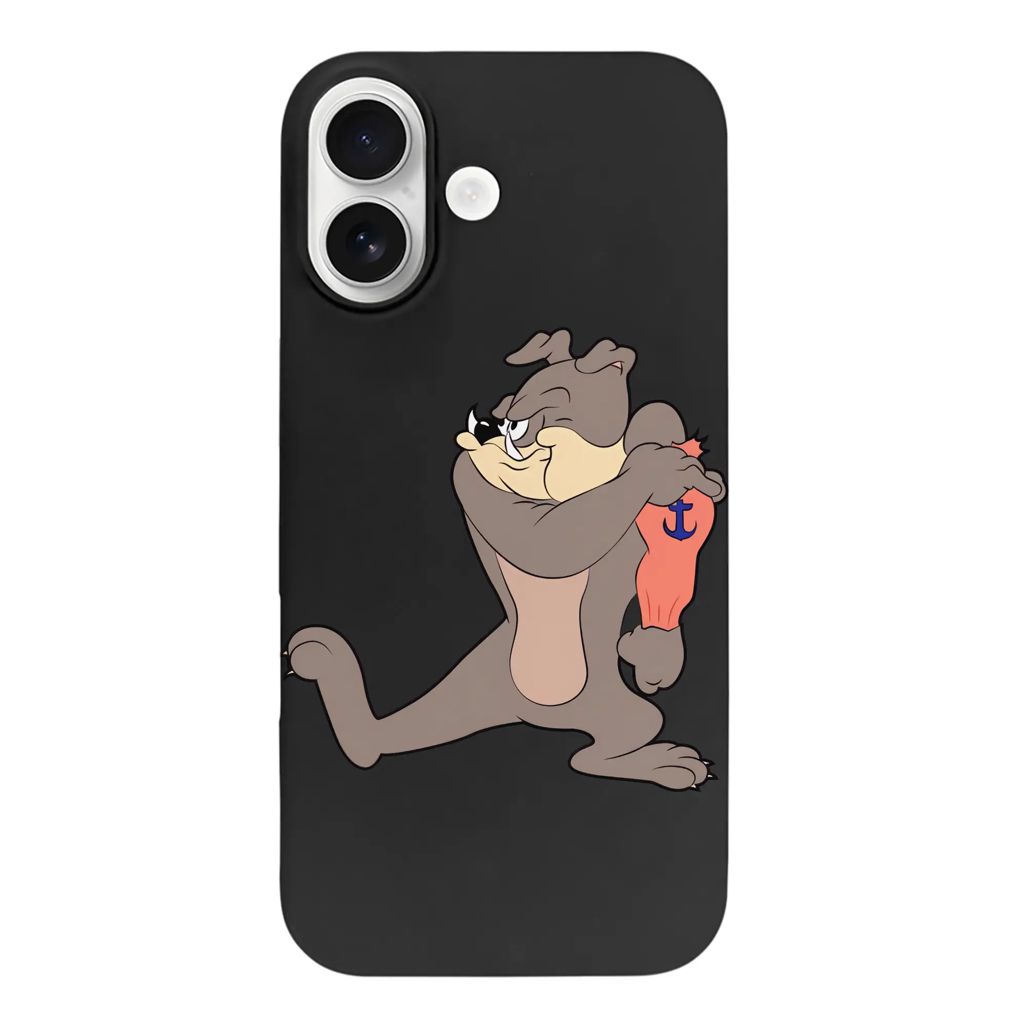 トムとジェリー グッズ スパイク - iPhone 17 シリーズ シリコンケース 薄型 耐衝撃 指紋防止 ソフトタッチカバー 精密フィット 傷防止 保護ケース iPhone 17/17 Air/17 Pro/17 Pro Max 対応